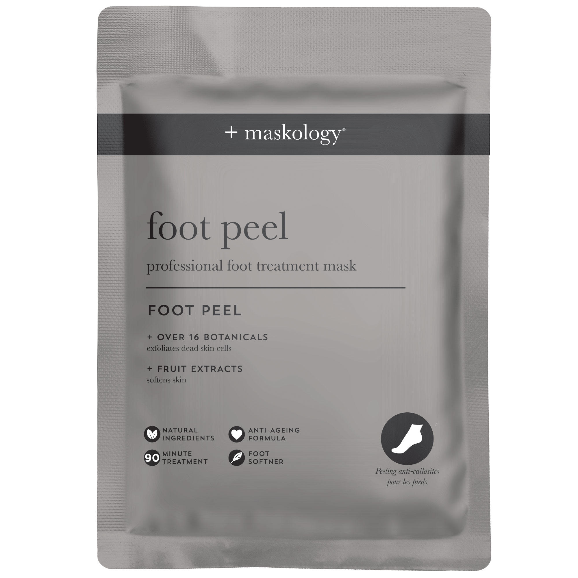 FOOT PEEL Pouch Front